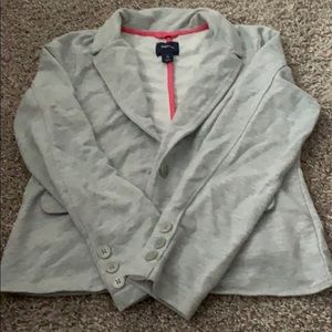 Gap kids girls heather grey blazer